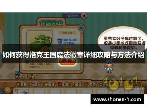 如何获得洛克王国魔法徽章详细攻略与方法介绍